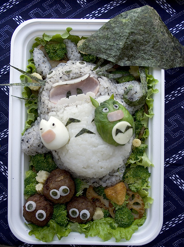 Bentō Totoro-bento2